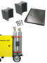 IP 6-2 Adapterblech f&uuml;r 2. Gasflasche