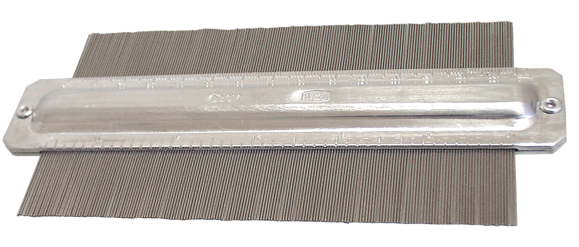 Nadelschablone Metall