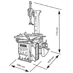 					ASE Corghi spa Zweigniederlassung HPA  Reifenmontiermaschine A 2015 MI T.I. 2V
				