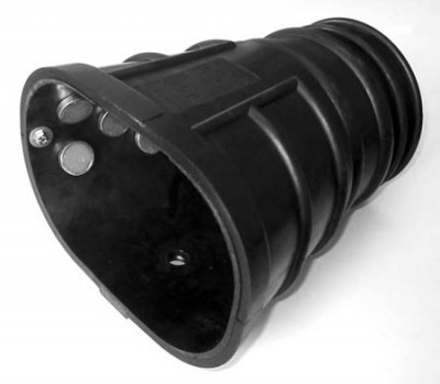 Spezialtrichter mit Magnethaltung System Oetke