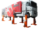 Mobile Radgreif-Hebeanlage