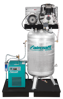 stationärer Kompressor AIRPROFI 703/270/10 VK - stationärer Kompressor mit stehendem 270-Liter-Behälter für Höchstleistungen auf engstem Raum | mit Kältetrockner
