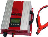 Hochfrequenzbatterieladegerät HFL 65 | 12 - 24 V - Mikroprozessorgesteuertes Hightech-Batterieladegerät zur 100 % Vollladung aller Blei-/Säure-, GEL-, AGM-, Vlies- und wartungsfreien Batterien