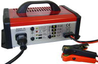 Hochfrequenzbatterieladegerät HFL 16 | 6 - 12 V - Mikroprozessorgesteuertes IUoU-Batterieladegerät zur 100 % Vollladung aller Blei-/Säure, GEL-, AGM-, Vlies- und wartungsfreien Batterien