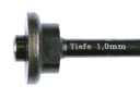 f&uuml;r 25er Aufnahmedorn Schnitttiefe 1,0 mm