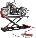 Motorrad-Hebeb&uuml;hnen