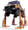 Mobile Radgreif-Hebeanlage