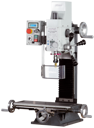 Bohr-Fräsmaschine OPTI BF20-SET 1 - mit elektronisch stufenlos regelbarem Antrieb und digitaler Drehzahlanzeige