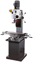 Präzisions-Bohr-Fräsmaschine Opti F 45 | Set 1 - mit Schaltgetriebe, 12 Geschwindigkeiten und stabiler Schwalbenschwanzführung