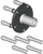Flansch mit Zentrierbolzen SR5/2/SE2 | für pneumatische Spannvorrichtung