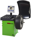 Radauswuchtmaschine BLine B392 SE - Radauswuchtmaschine für PKW-, LLKW- und Motorradräder mit elektronischer LED-Anzeige und Handantrieb | pneumatische Spannvorrichtung